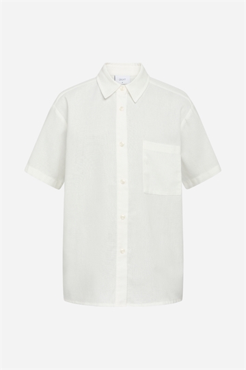 GRUNT Vap Linen Shirt - White
